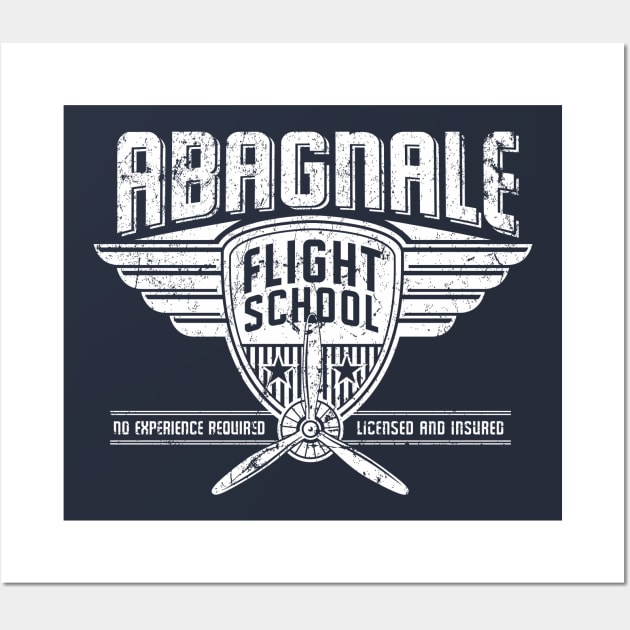 Abagnale Flight School Wall Art by MindsparkCreative